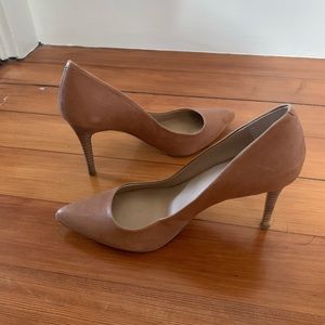 BCBGeneration nude/tan heels